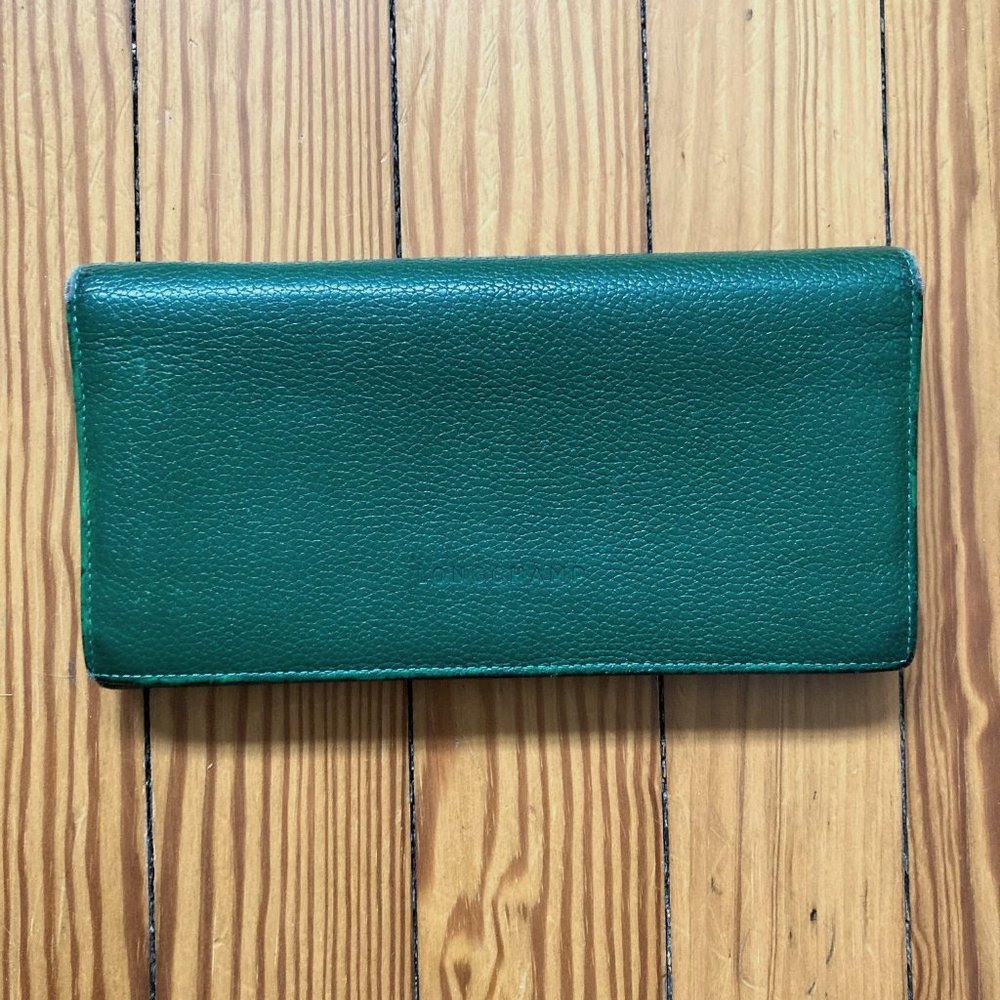 Longchamp Leather Continental Wallet